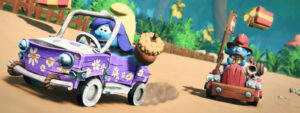 Miniatura da capa da postagem sobre o jogo Smurfs Kart