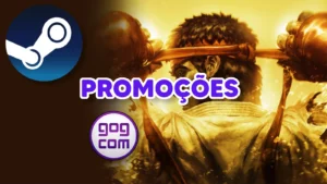 Ryu do Street Fighter. Promoções de jogos