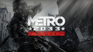 Capa do blog, Arte de capa do jogo Metro 2033 acrescido do Logotipo do jogo