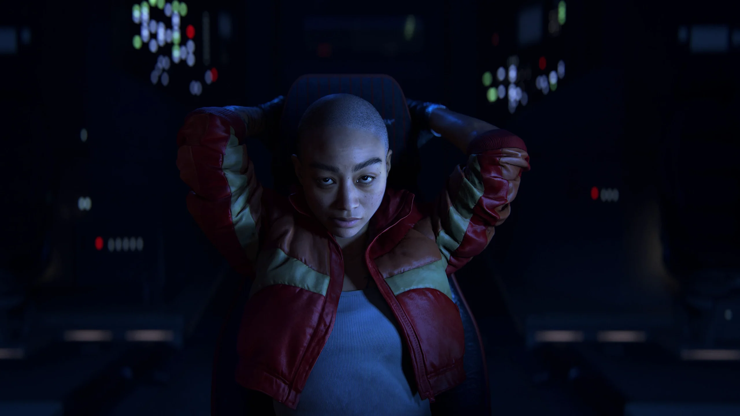 Jordan, a personagem principal de Intergalactic, interpretada pela atriz Tati Gabrielle