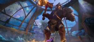 Em eternal Strands os chefões são gigantes e o combate lembra Shadows of the Colossus