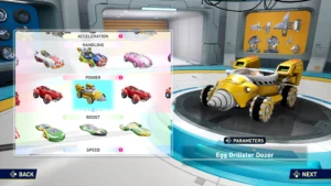 Customização de automóveis em Sonic Racing CrossWorlds