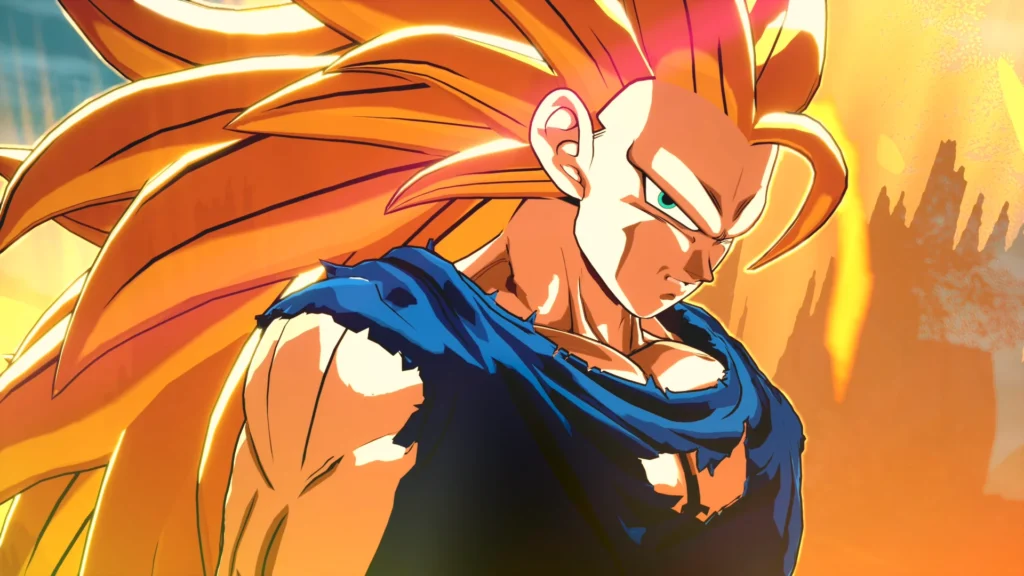 Goku Super Saiyajin 3 em Dragon Ball: Sparking! Zero